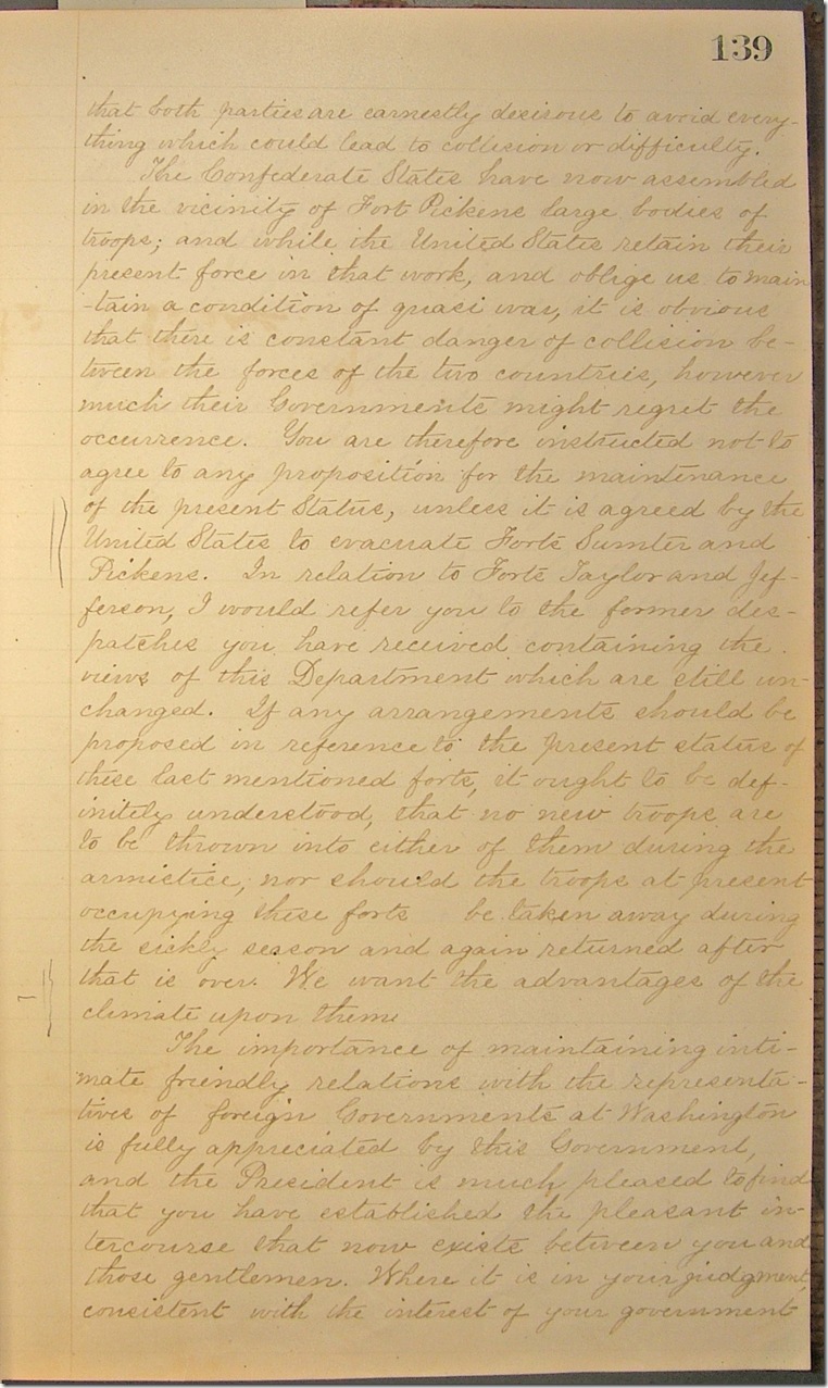AMs 811-20 p139 Confederate Letter Book 4-2-1861 p4 edited