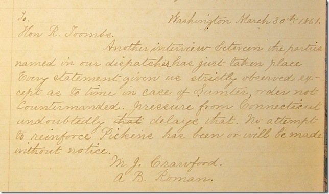 AMs 811-20 p205 Confederate Letter Book 3-30-1861 edited