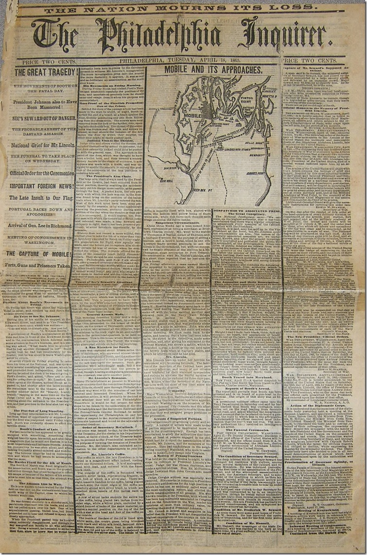 Inquirer 4-18-1865