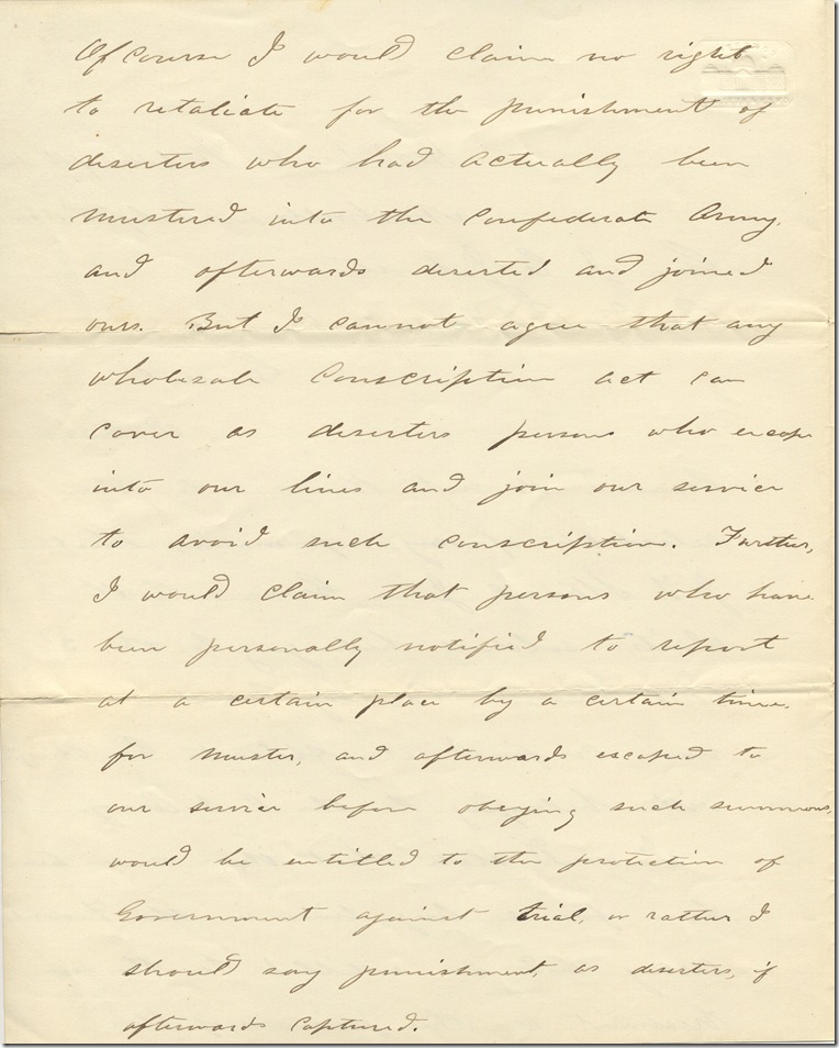 AMs 357-22 p2 U.S. Grant to Joseph E. Johnston