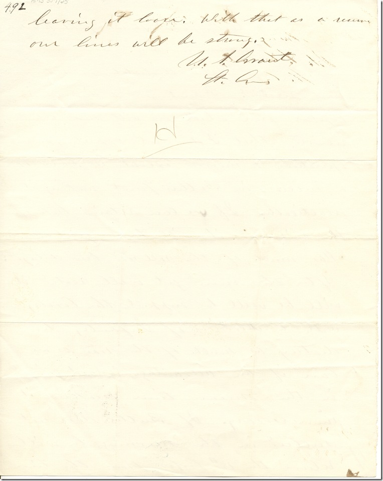 AMs 357-25 p2 U.S. Grant to George G. Meade