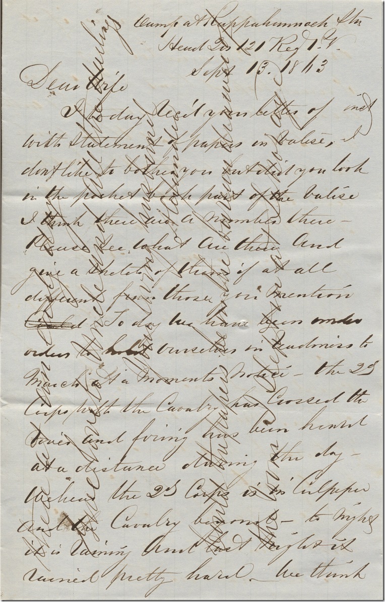 Rush IV-30-35 p1 A. Biddle ALS to Julia William Rush, Sept 13