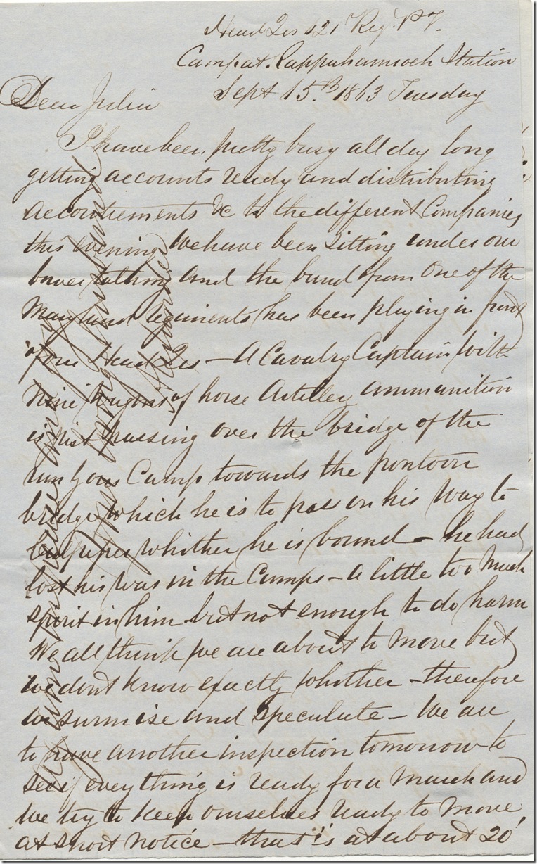 Rush IV-30-35 p1 A. Biddle ALS to Julia William Rush, Sept 15