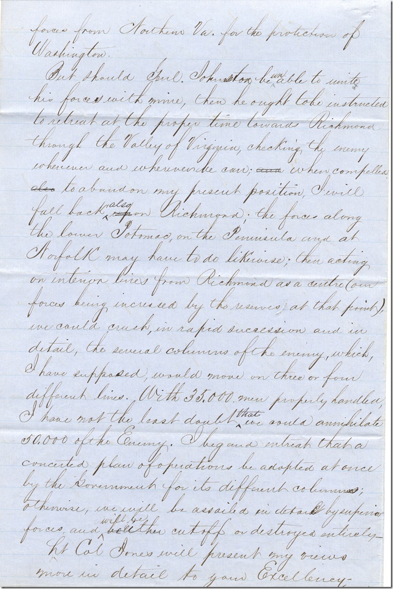 AMs 356-25-1 p2 Beauregard letter to Jeff Davis