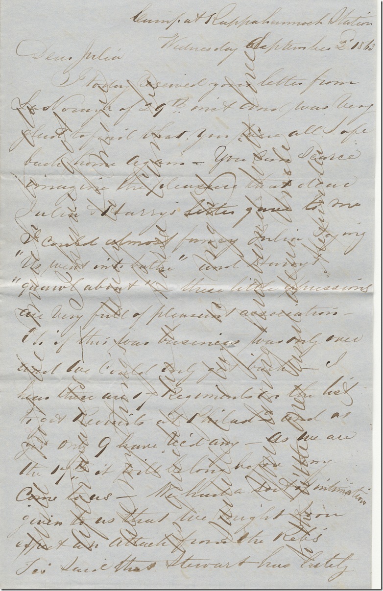 Rush IV-30-35 p1 A. Biddle ALS to Julia William Rush, Sept 2