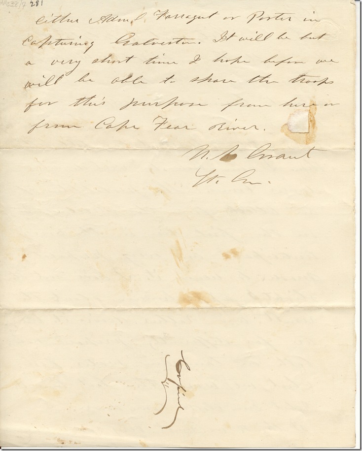 AMS 358-7 p2 U.S. Grant to Edwin M. Stanton
