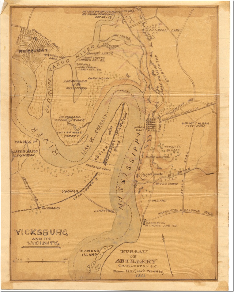 AMs 1168-11 Vicksburg Miss & vicinity 1863