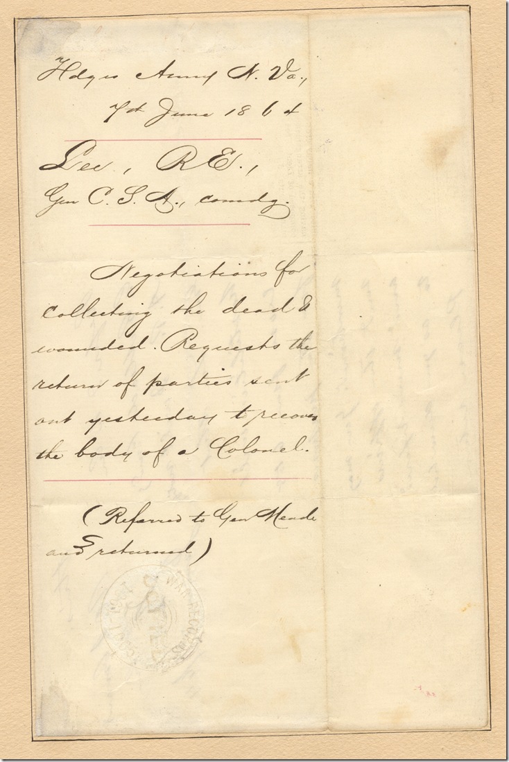 AMs 359-27 p3 Robert E Lee to US Grant