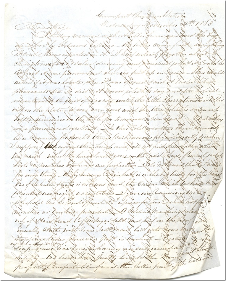 Rush IV-30-37 Nov.4 p1 A Biddle ALS to Julia William Rush