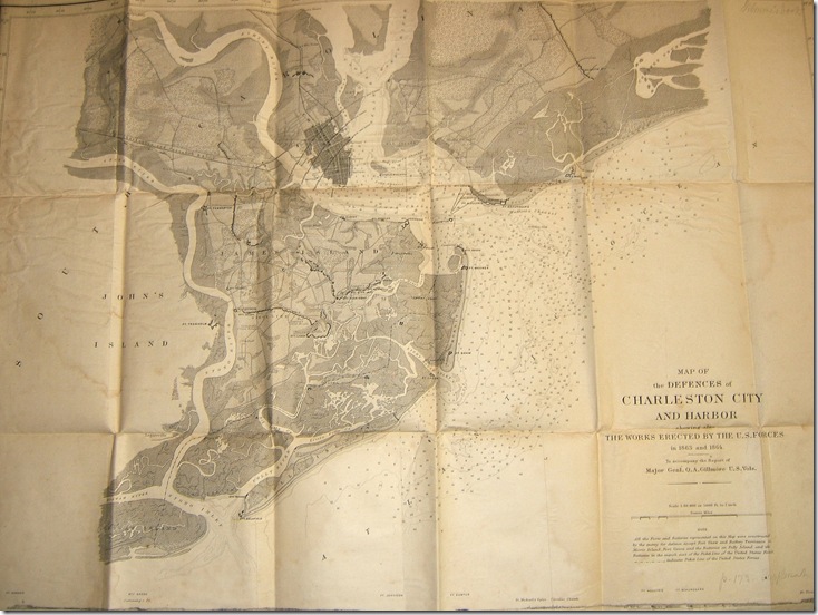 AMs 1168-11 6mp defenses of Charleston City & Harbor copy