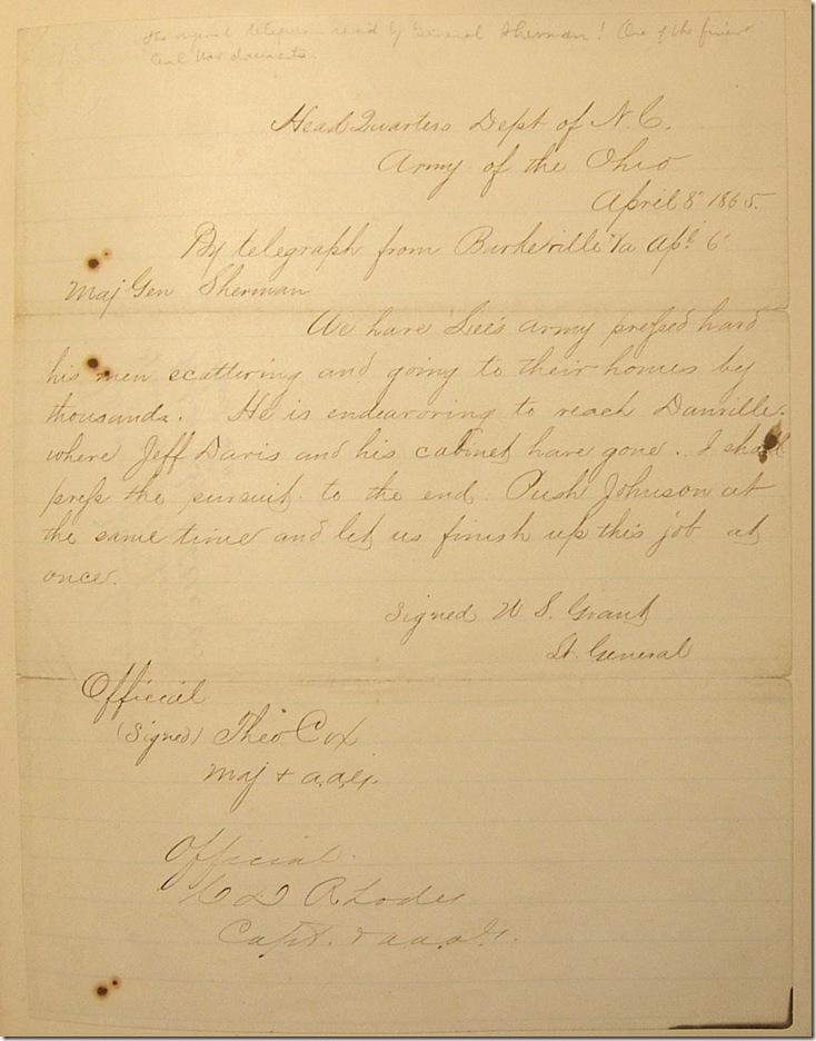 AMs 435-8_13 Grant to Sherman 4-6-1865