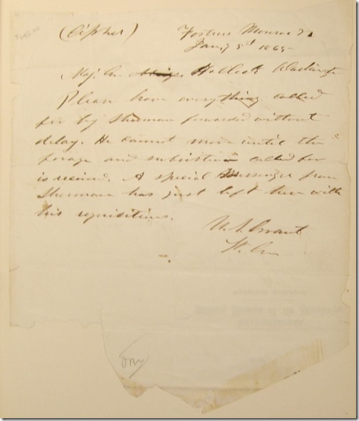 AMs 435-8_3 Grant to Halleck 1-5-1865