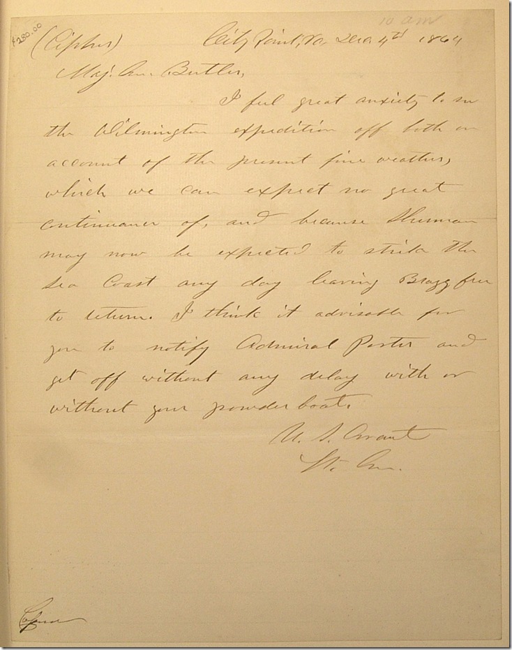 AMs 435-8_9 Grant to Butler 12-4-1864