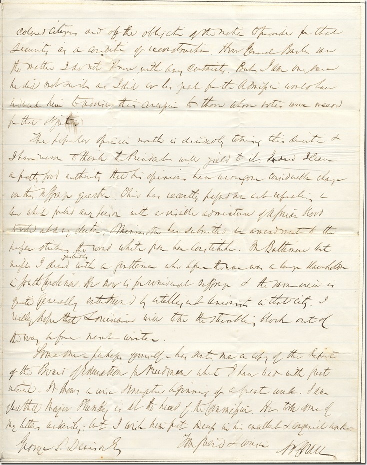 AMs 527-8-3 p3 Salmon P Chase to George P Denison
