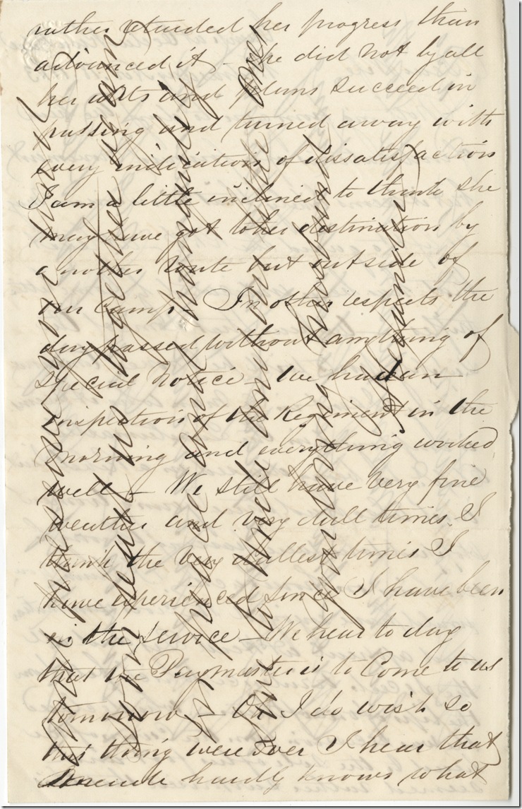 Rush IV 30-37 11-18-1863 p2 Alexander Biddle to Julia Biddle Rush IV 30-37 11-18-1863 p2 Alexander Biddle to Julia Biddle