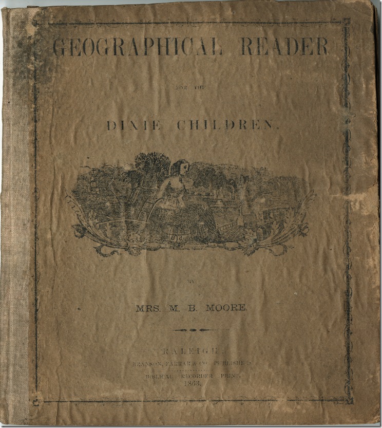 A 863 Geographical reader for Dixie Children